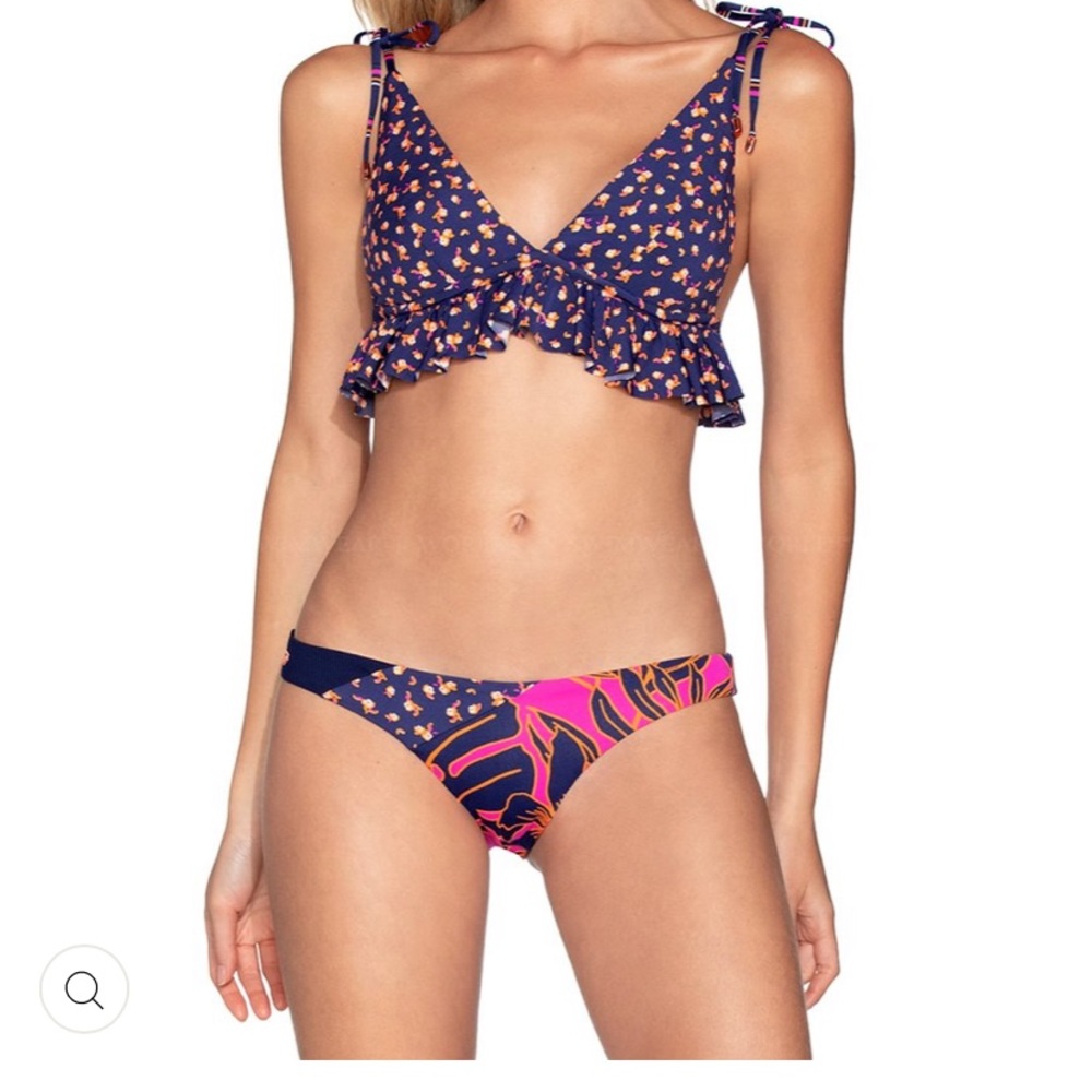 Maaji Alana Flounce-Alana Sun Ray Bikini Bottoms